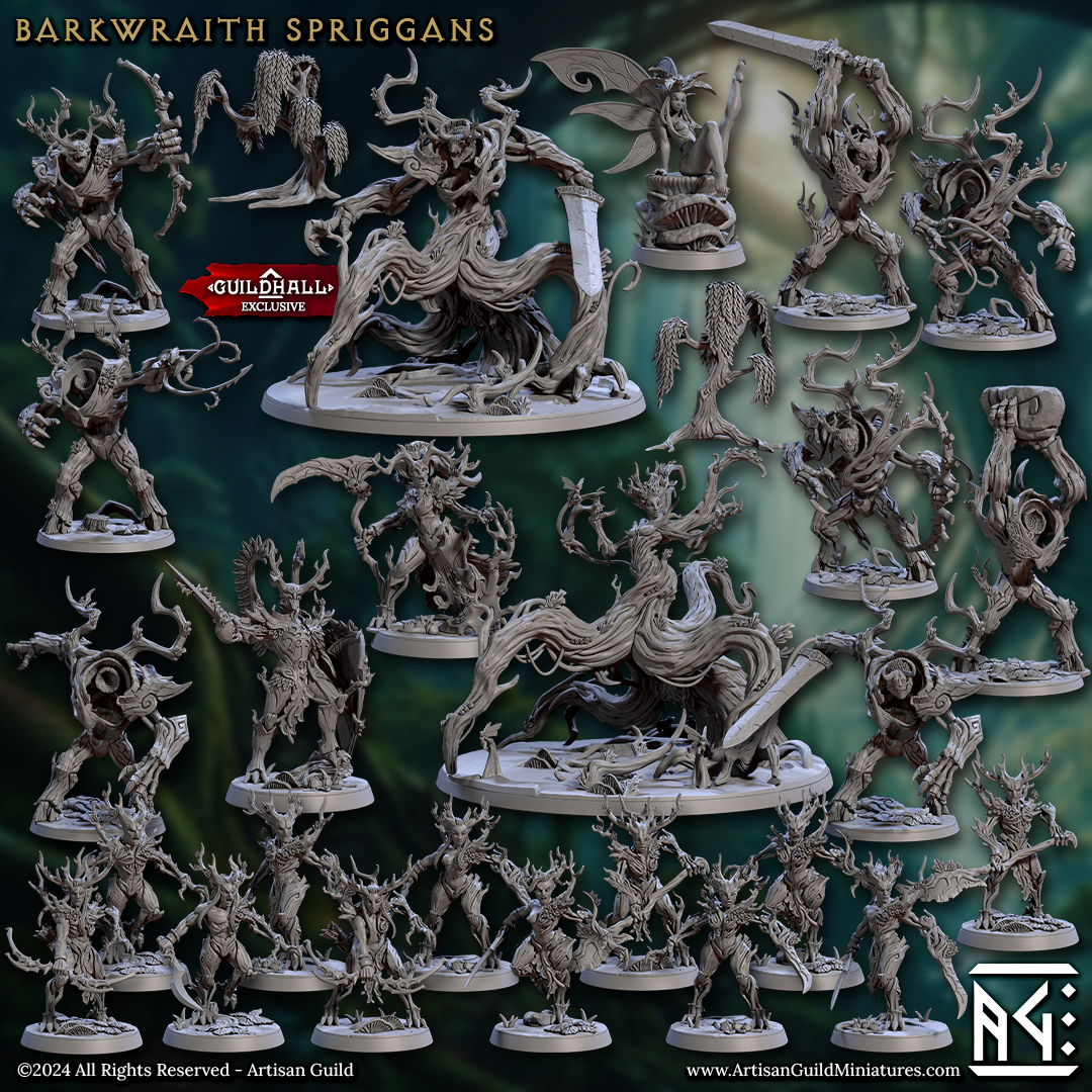 Barkwraith Spriggans Complete Set