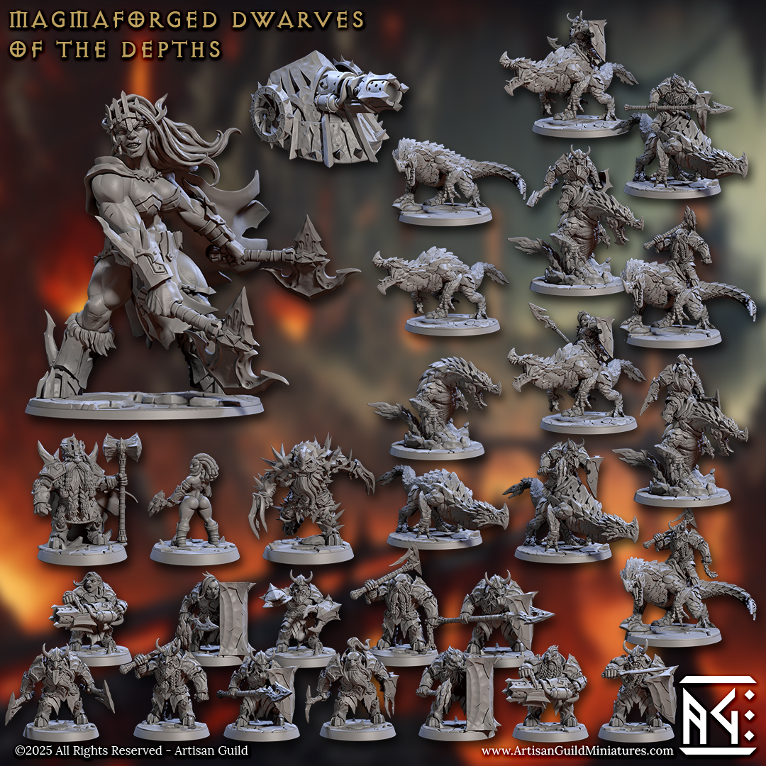 Magmaforged Dwarves of the Depth Bundle
