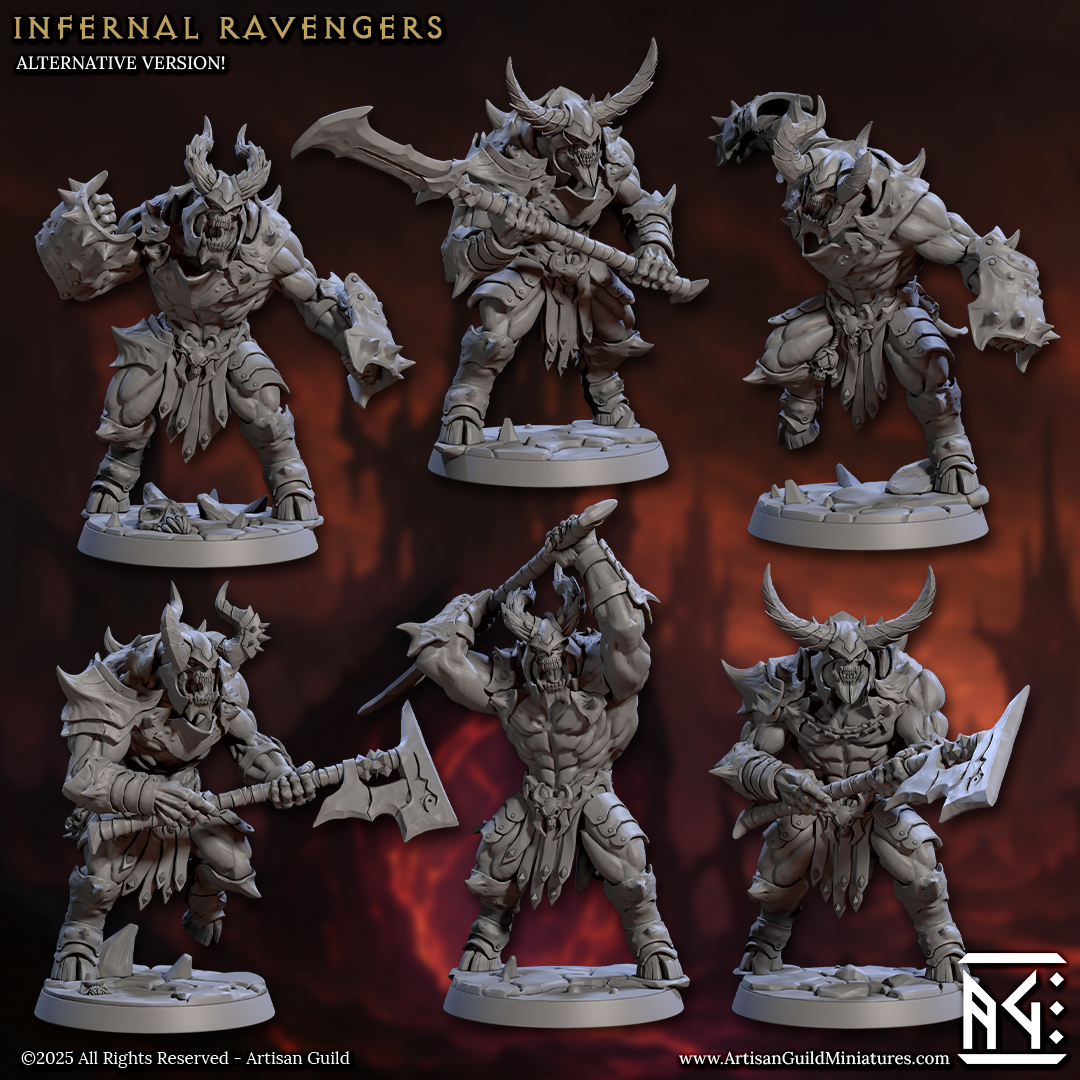 Infernal Ravagers (6 Models) Kit 1 & Kit 2