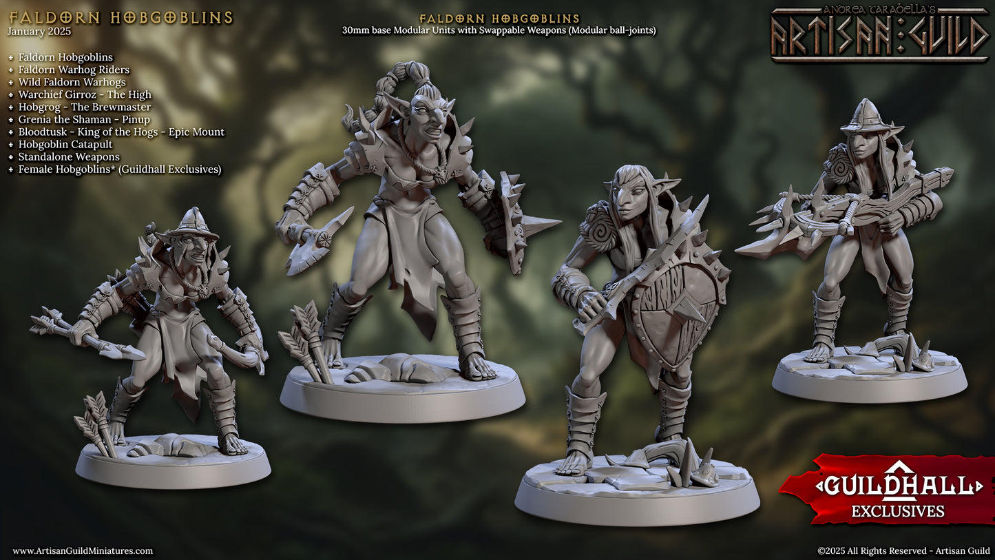 Female Hobgoblins (4 Models)