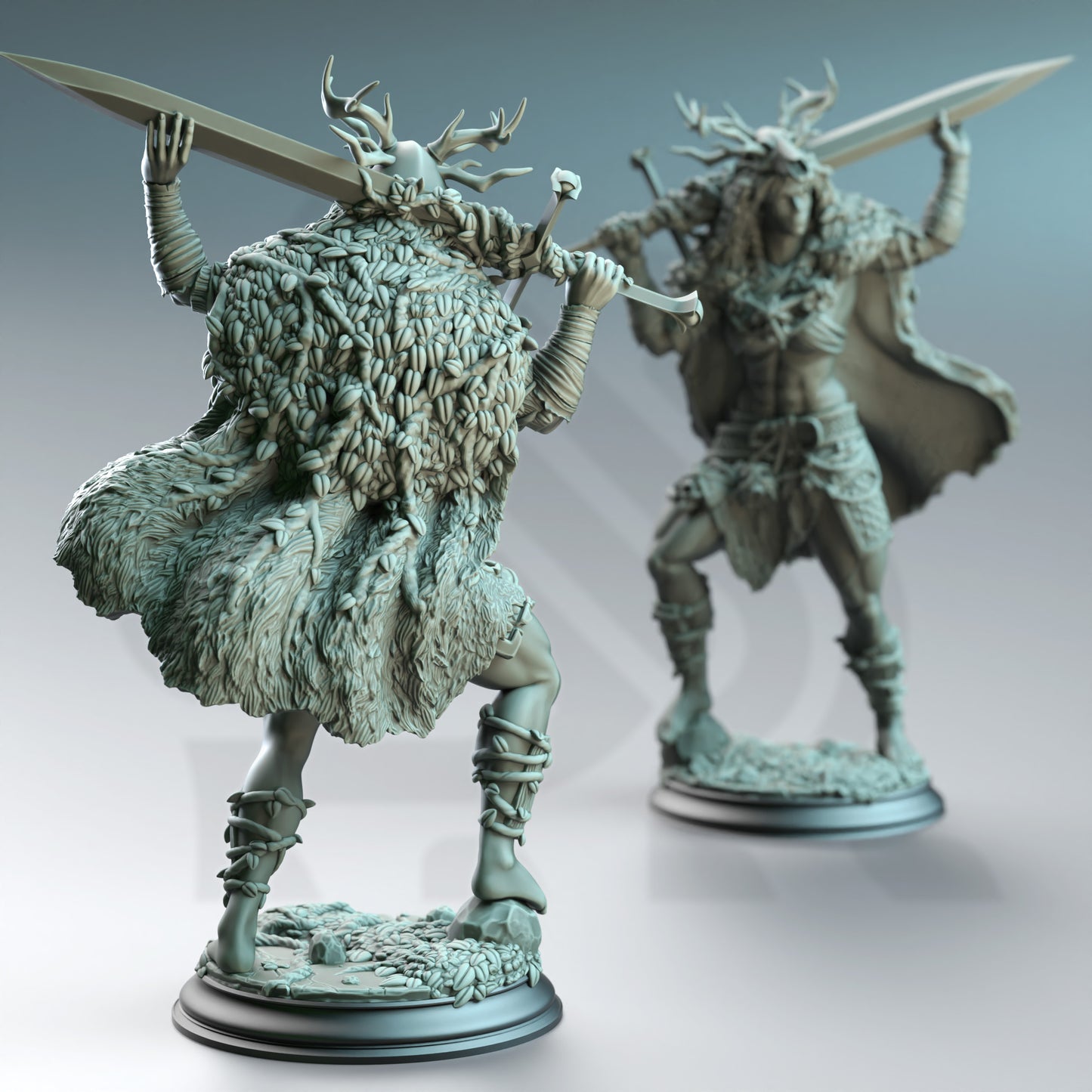 Aram'ra - Nature's Rage Female Barbarian