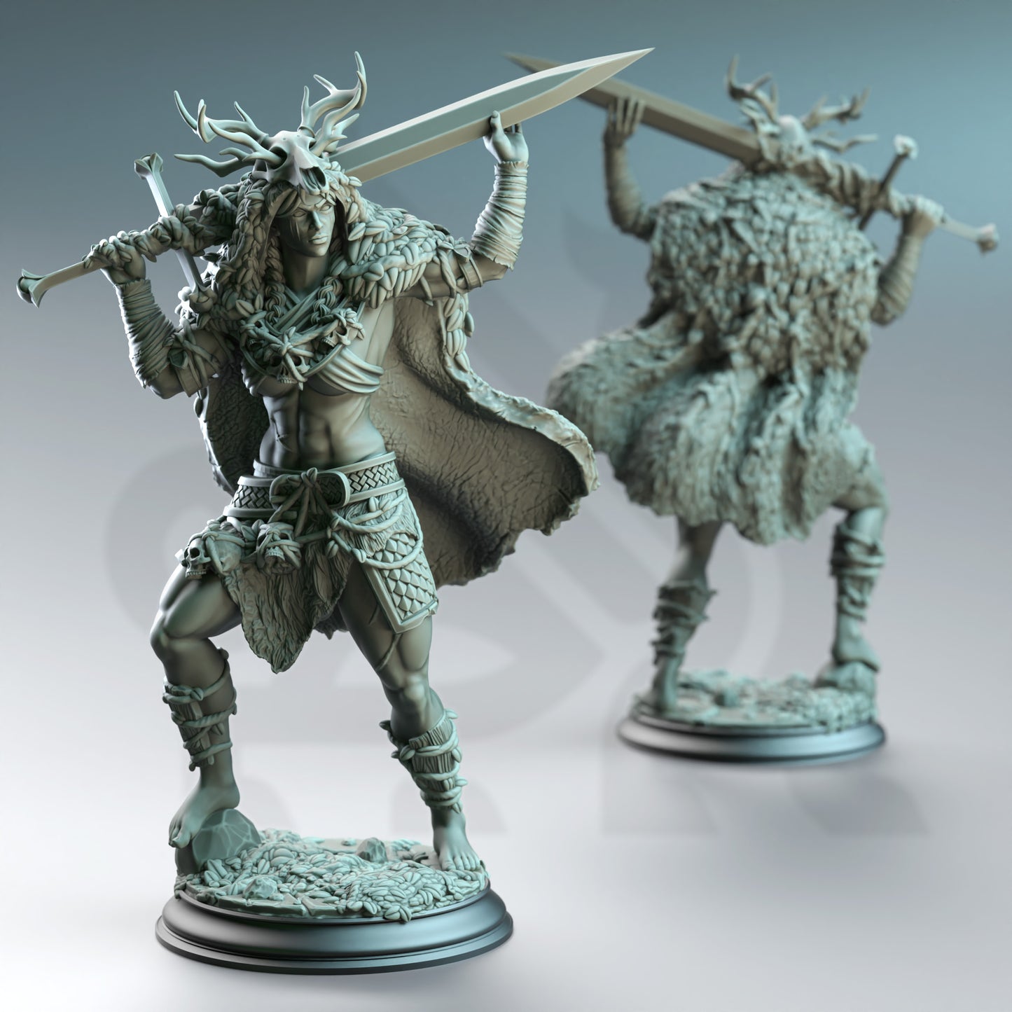 Aram'ra - Nature's Rage Female Barbarian