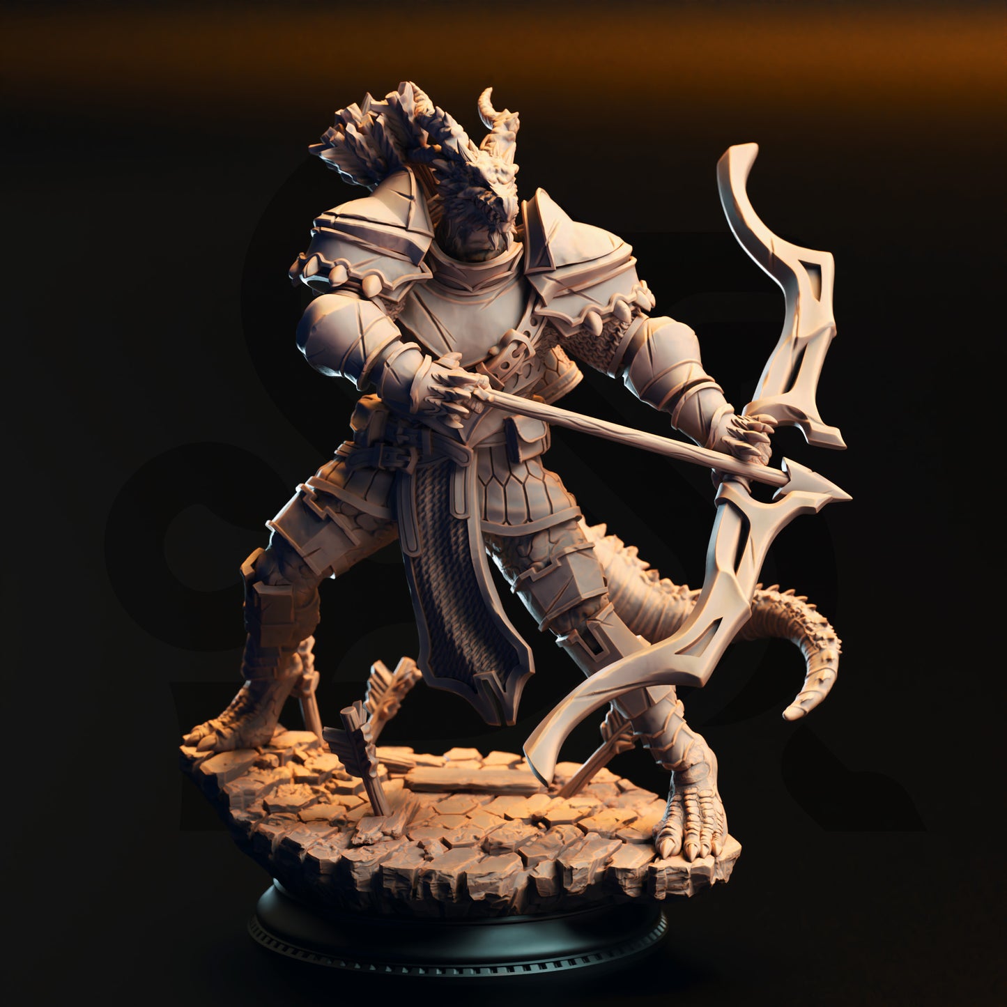 Azmordion's Chosen - Silver Dragonkin Knights