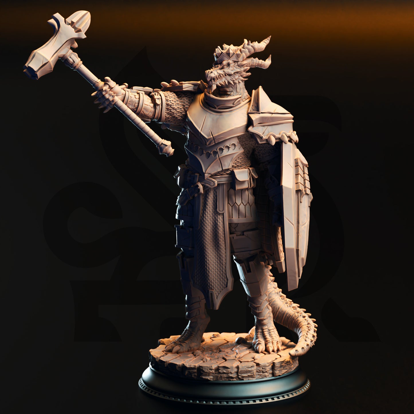 Azmordion's Chosen - Silver Dragonkin Knights