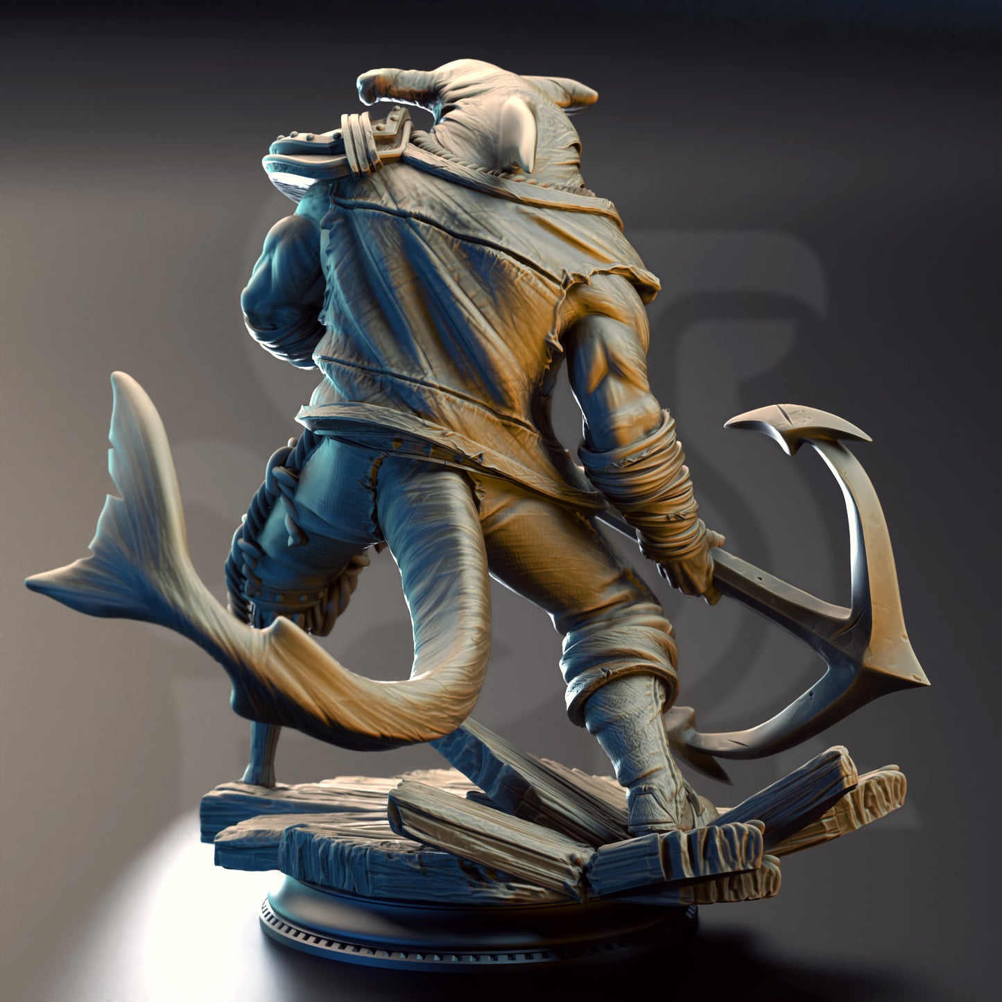 Baz Smiley Armstrong - Sharkman Enforcer - Great White or Hammerhead