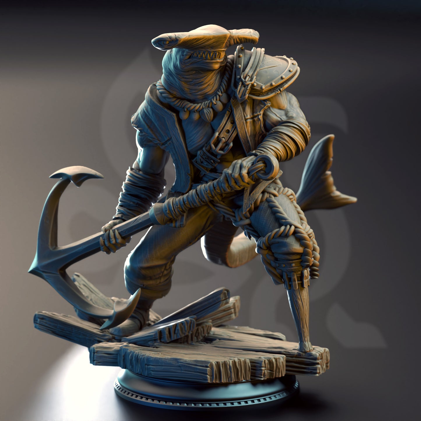 Baz Smiley Armstrong - Sharkman Enforcer - Great White or Hammerhead
