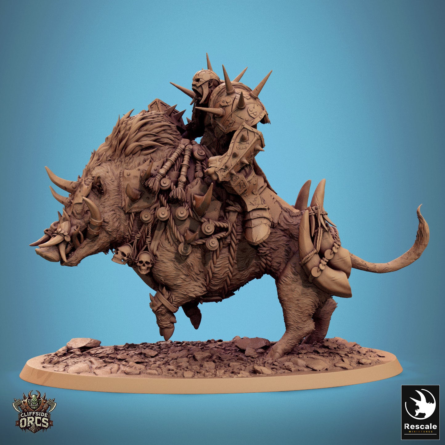 Orc Boar Mounted (8 Models)