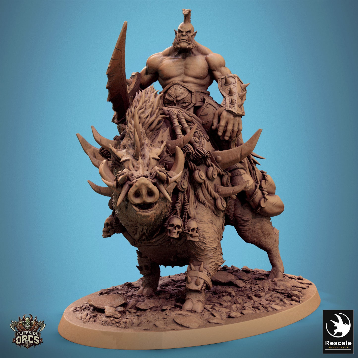 Orc Boar Mounted (8 Models)