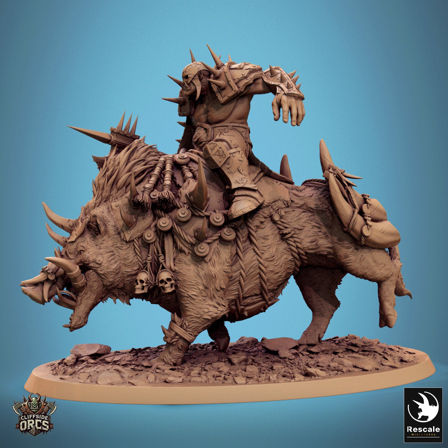 Orc Boar Mounted (8 Models)