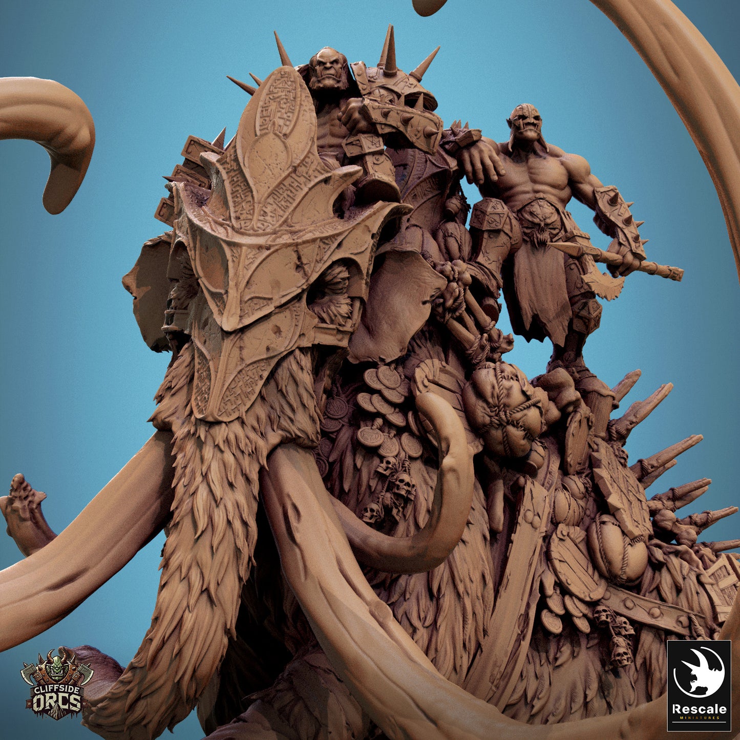 Orc Mammoth Mounted