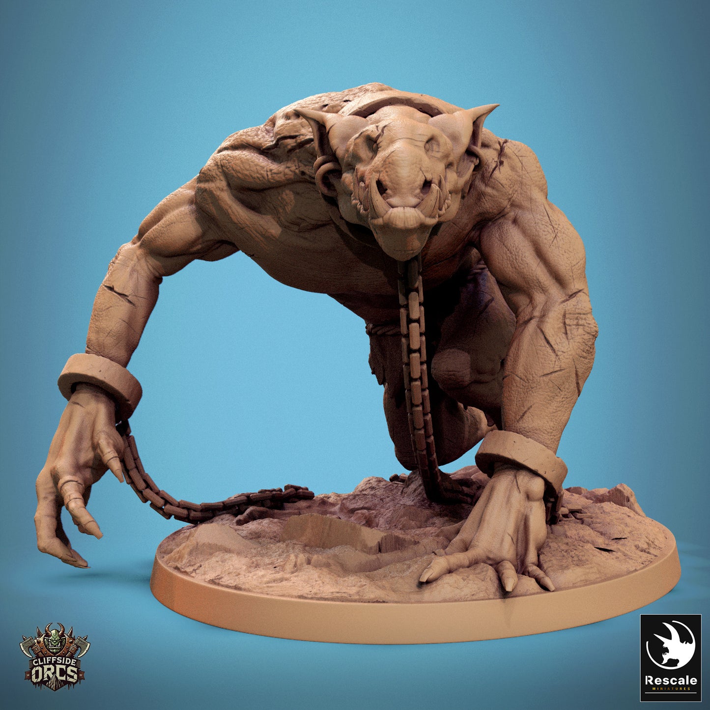 Cliffside-Orcs Troll (2 Versions)
