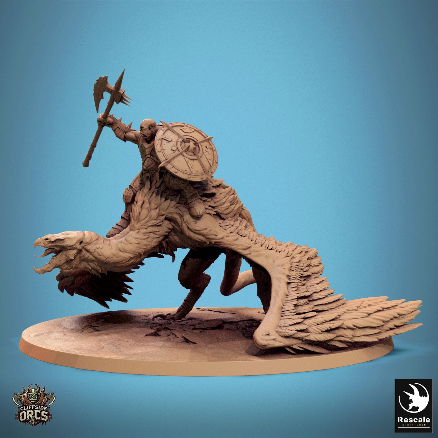 Orc Vulture Mounted (2 Versions)