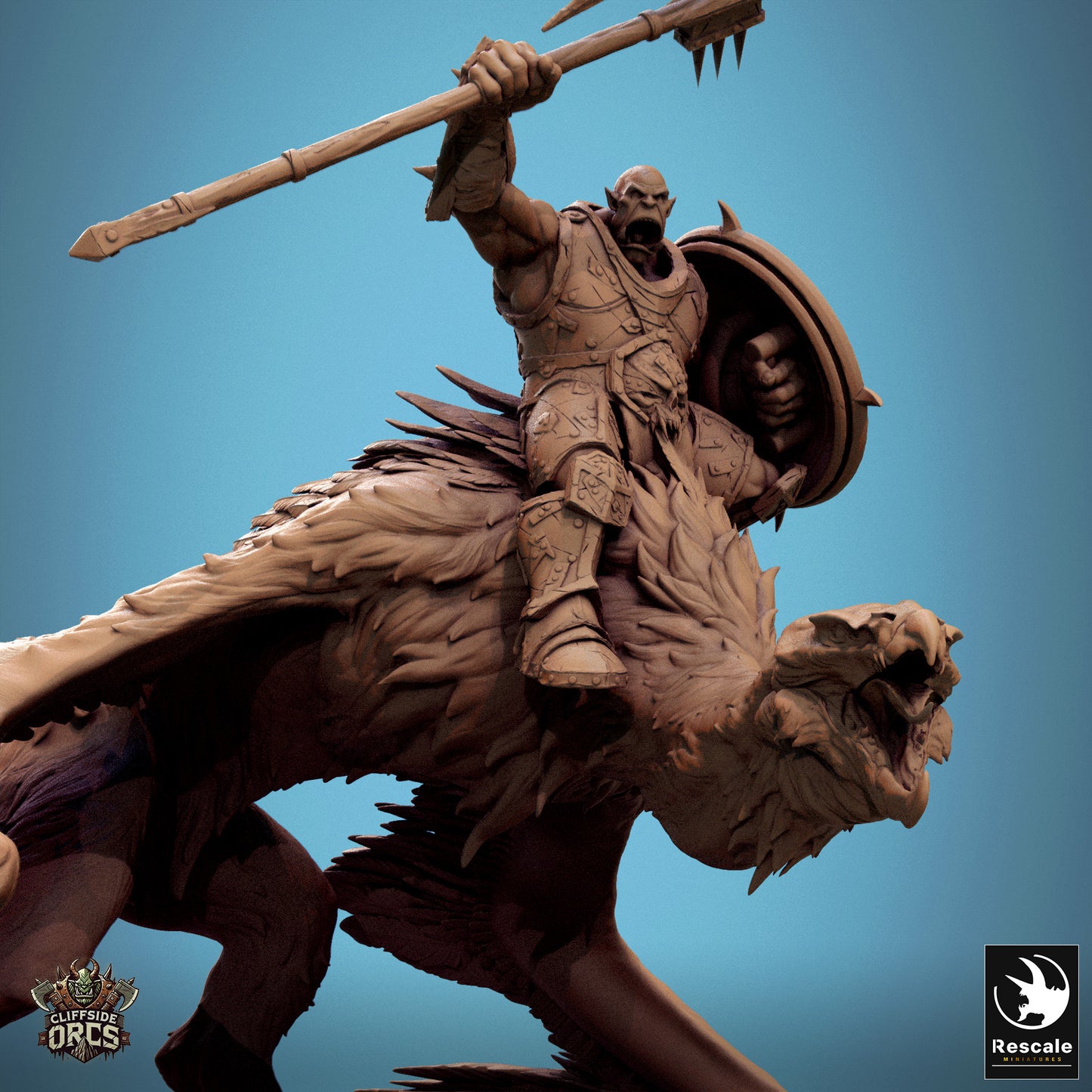 Orc Vulture Mounted (2 Versions)