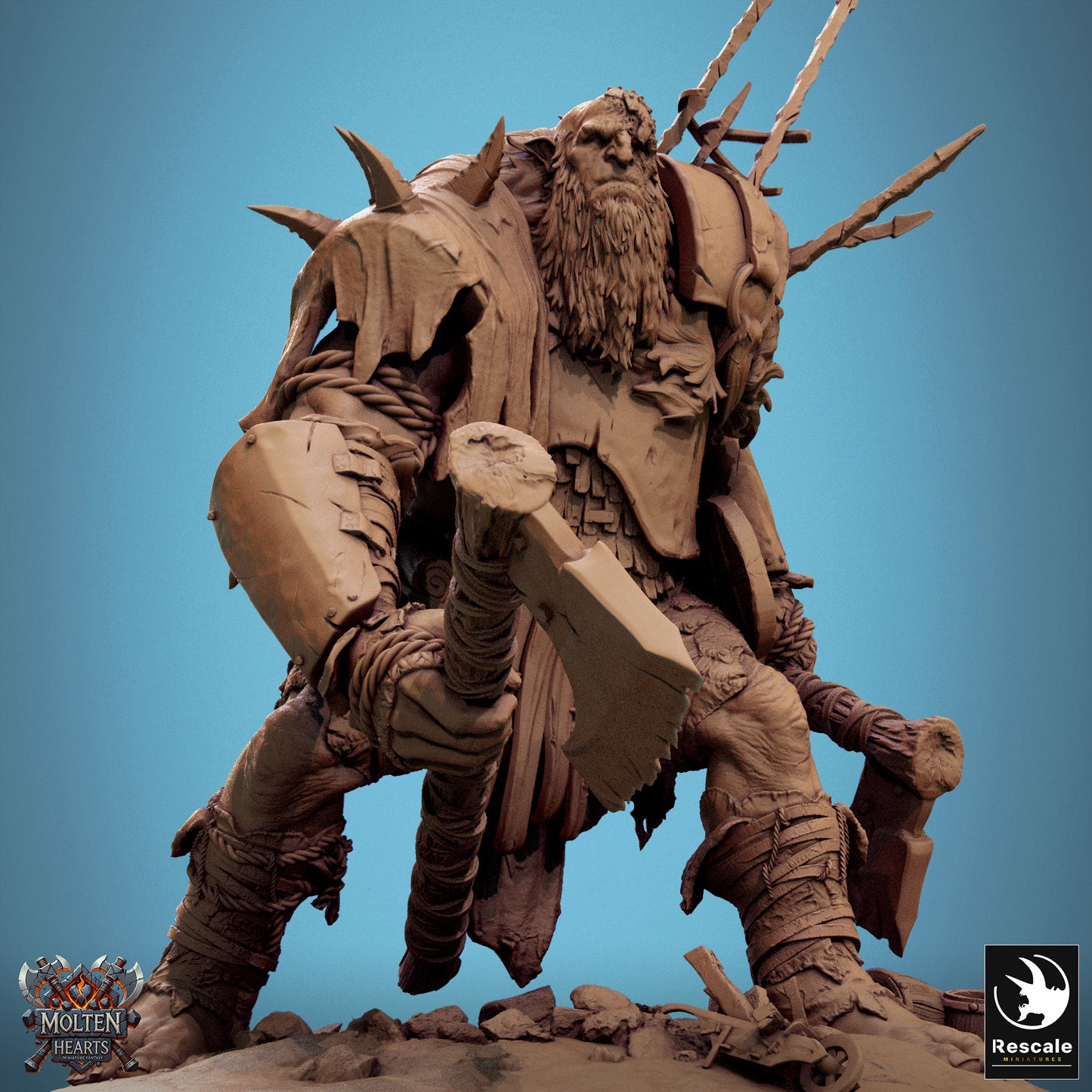 Giant Stonebreaker Horde (9 Models)