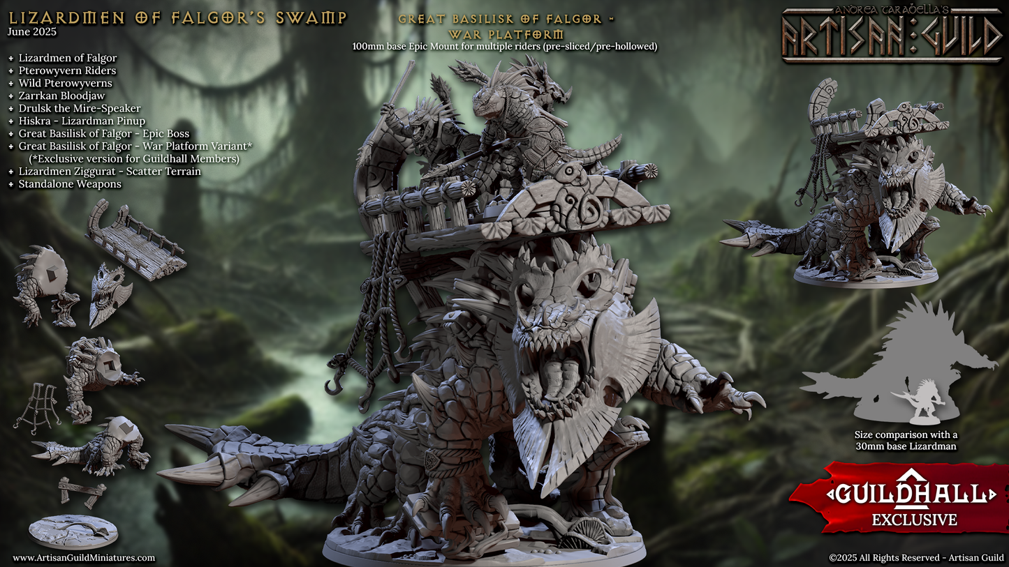 Great Basilisk of Falgor & War Platform