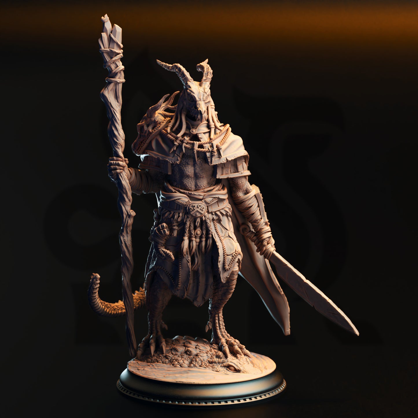 Horzin Ashen-Palm - Black Dragonkin Druid