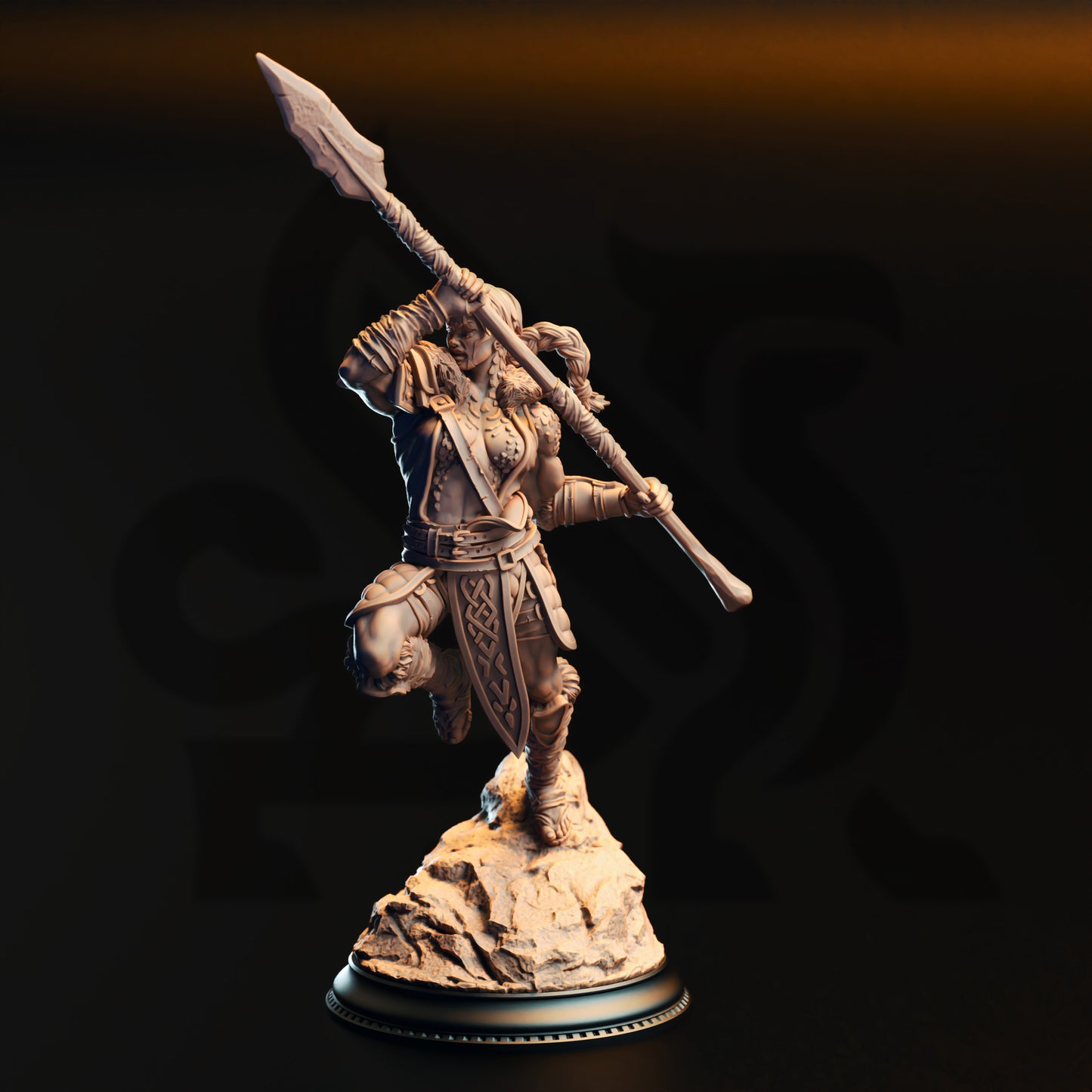 Illyria Spineshatter - Half-Dragon Barbarian