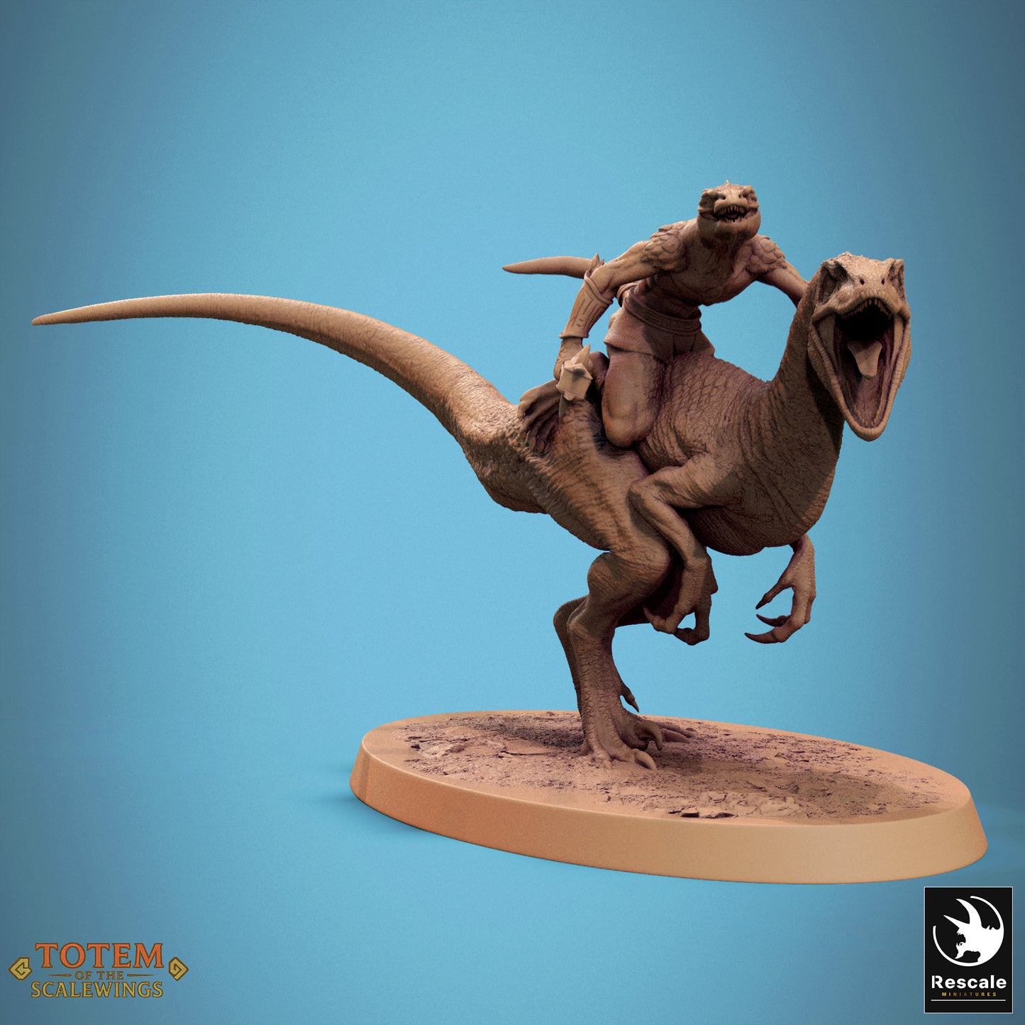Jurassic Velociraptor Rider (7 Models)