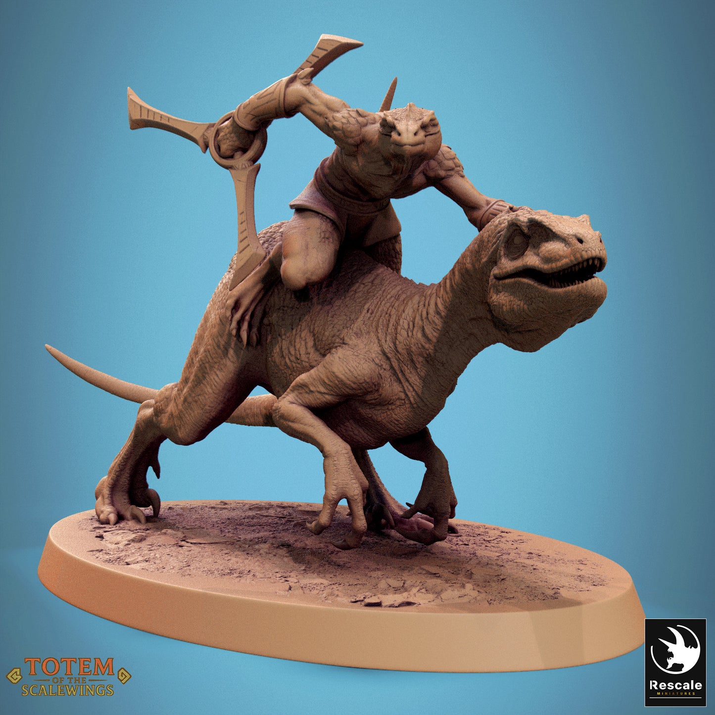 Jurassic Velociraptor Rider (7 Models)