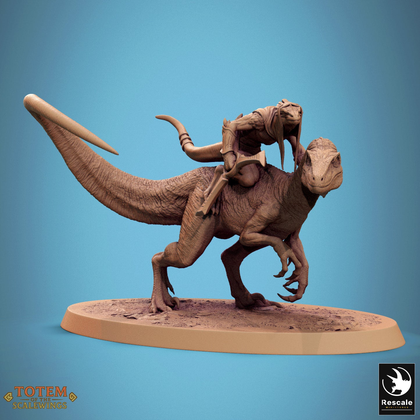 Jurassic Velociraptor Rider (7 Models)