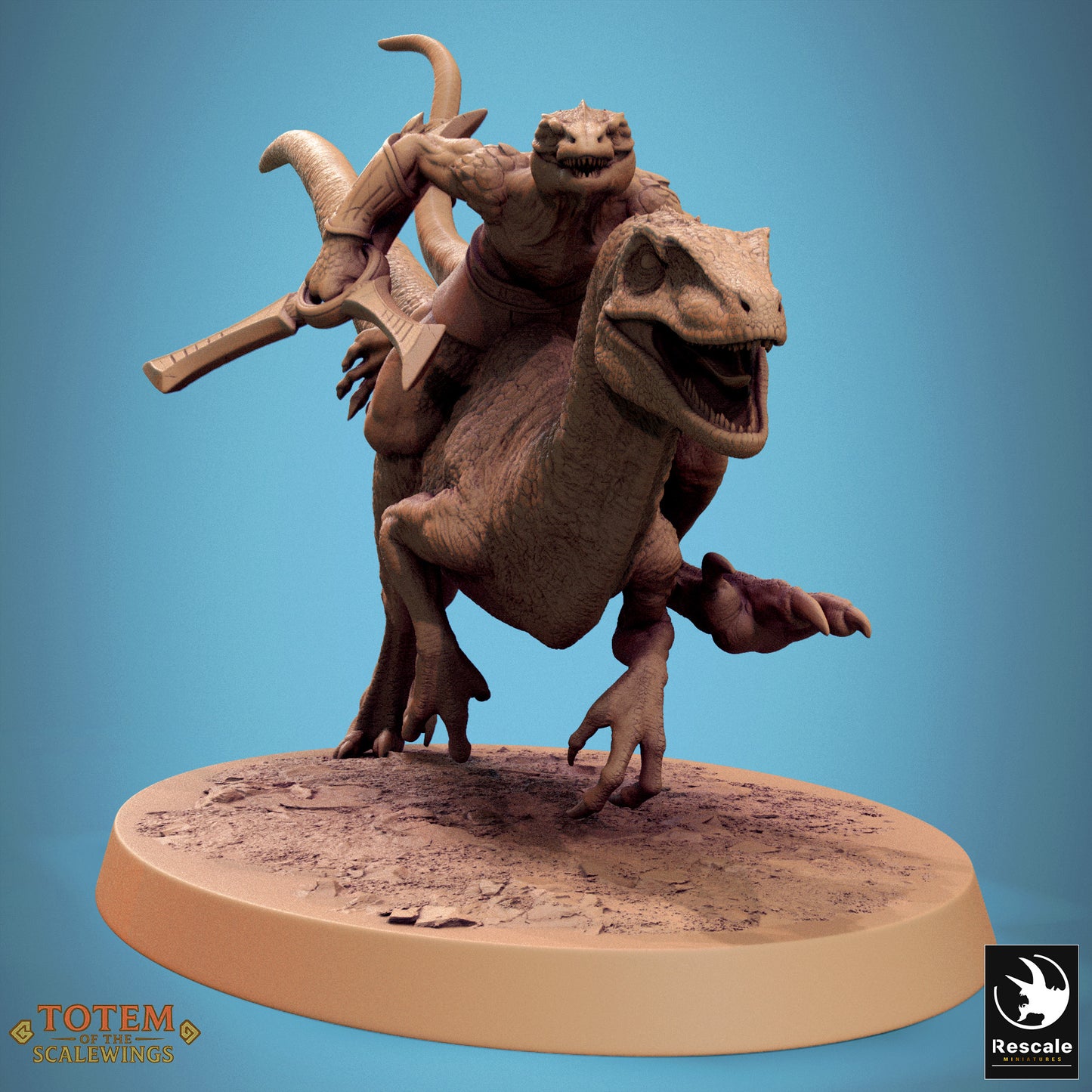 Jurassic Velociraptor Rider (7 Models)