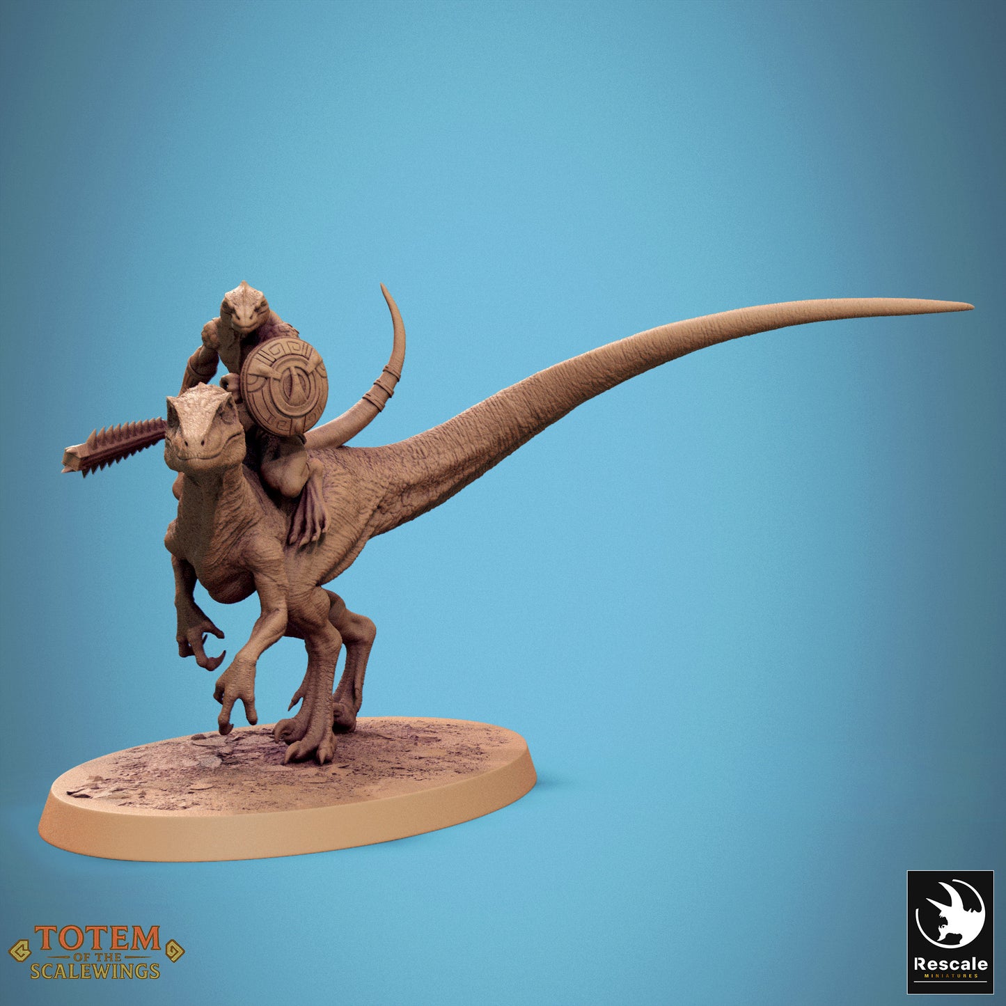 Jurassic Velociraptor Rider (7 Models)