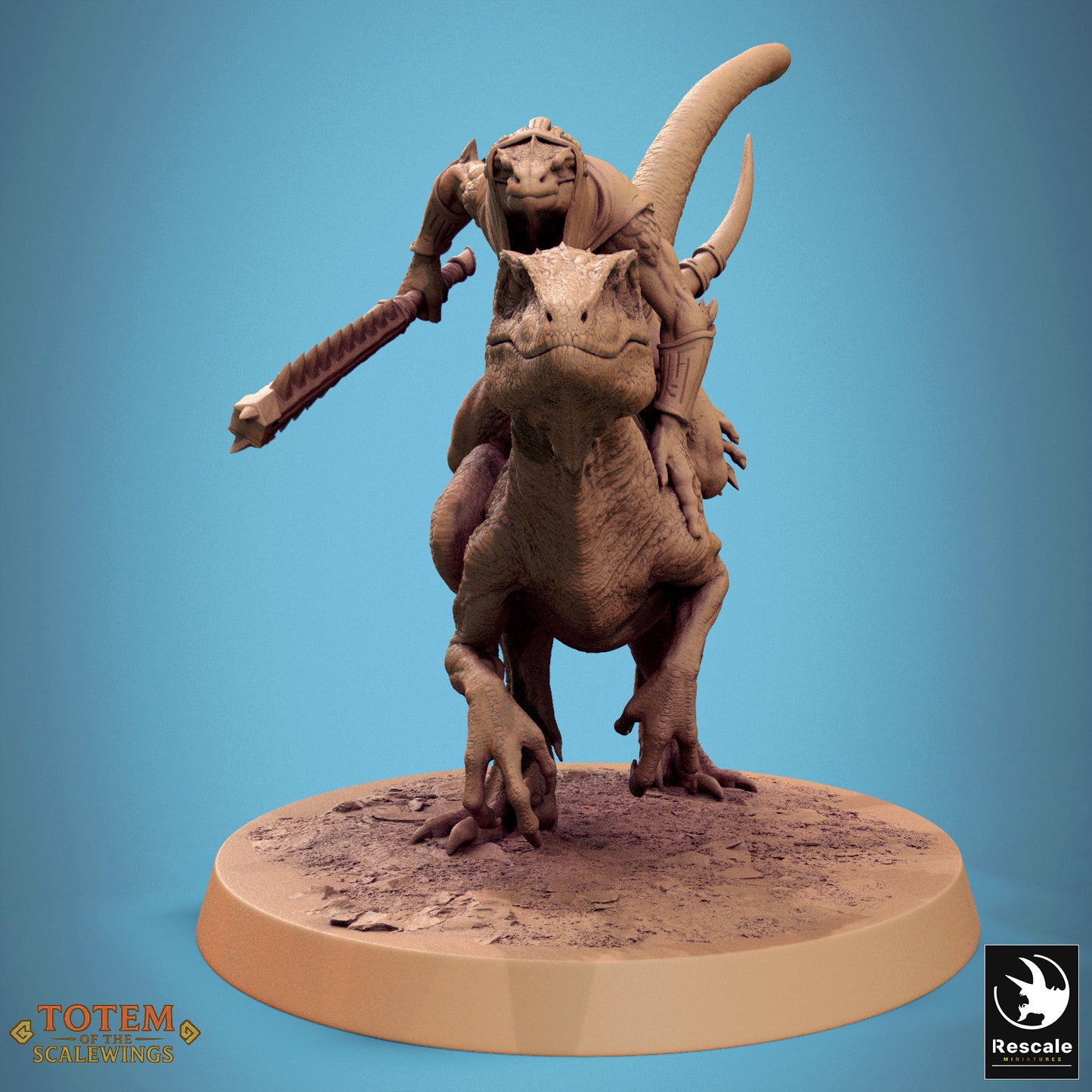 Jurassic Velociraptor Rider (7 Models)