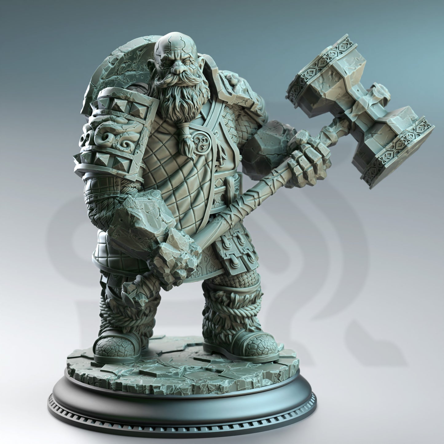 Kilroy of Voksnja - Earth Elemi Dwarf Cleric