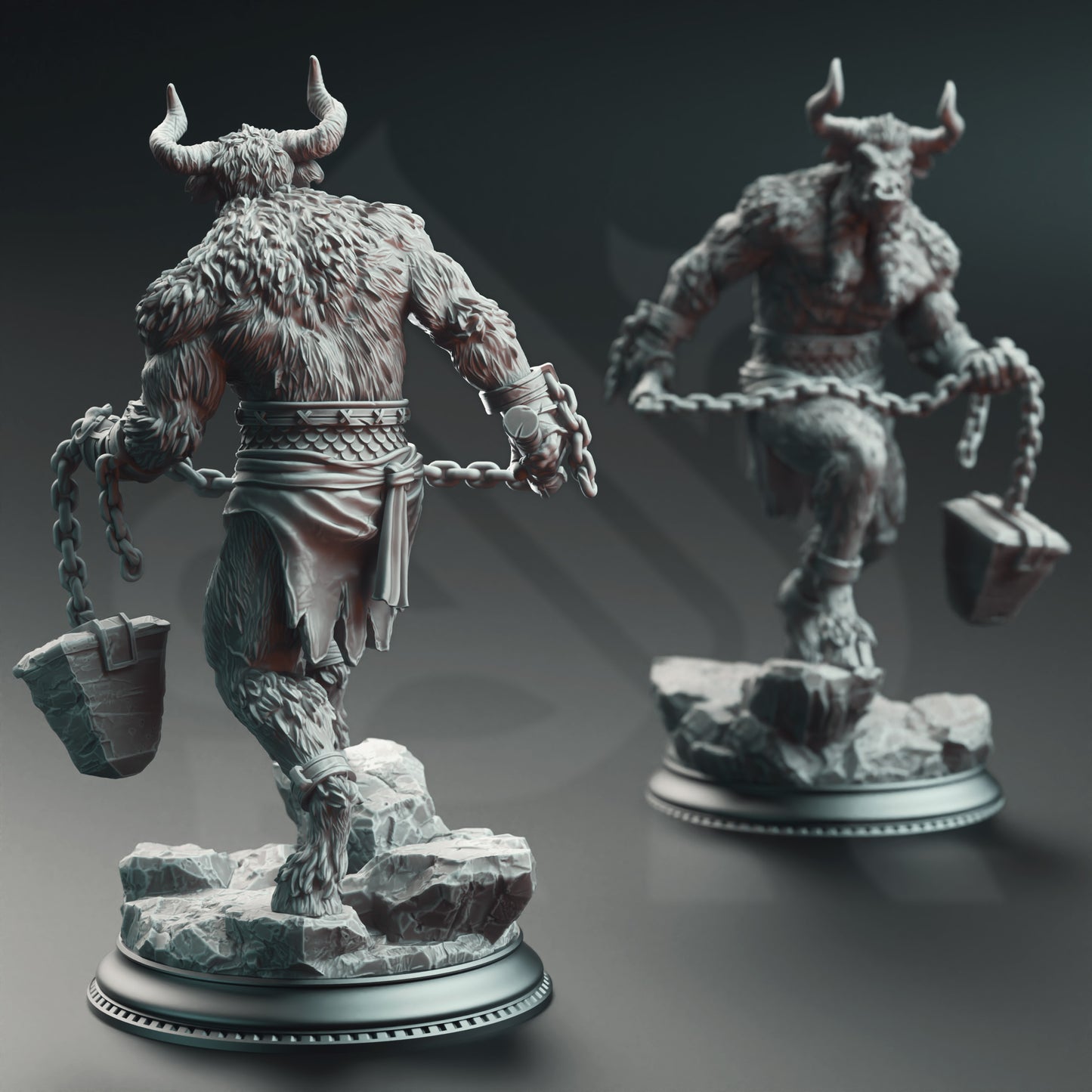 Minotaurs of the Labyrinth's Depths