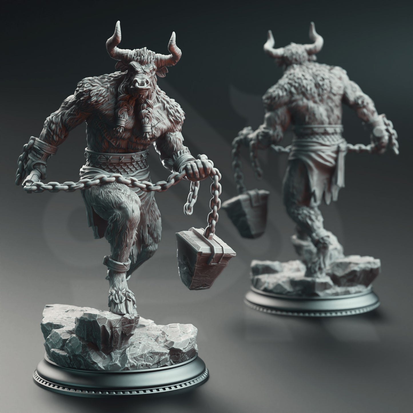 Minotaurs of the Labyrinth's Depths