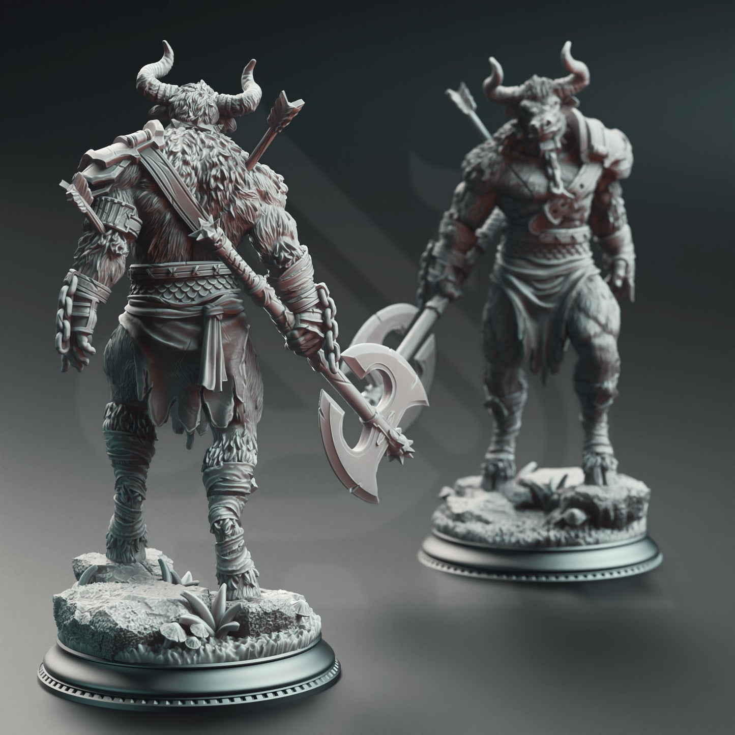 Minotaurs of the Labyrinth's Depths