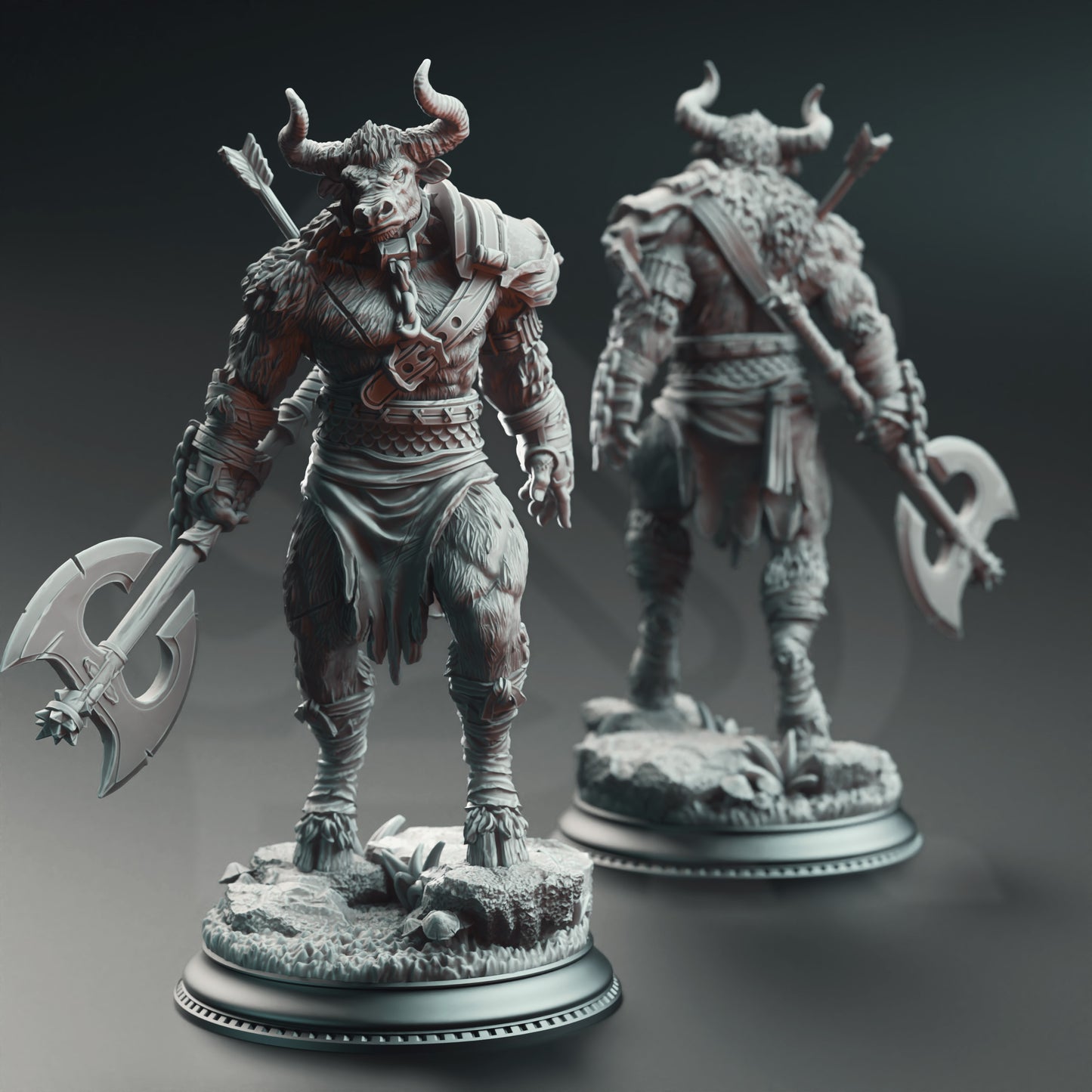 Minotaurs of the Labyrinth's Depths