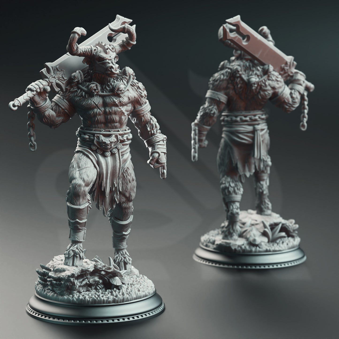 Minotaurs of the Labyrinth's Depths