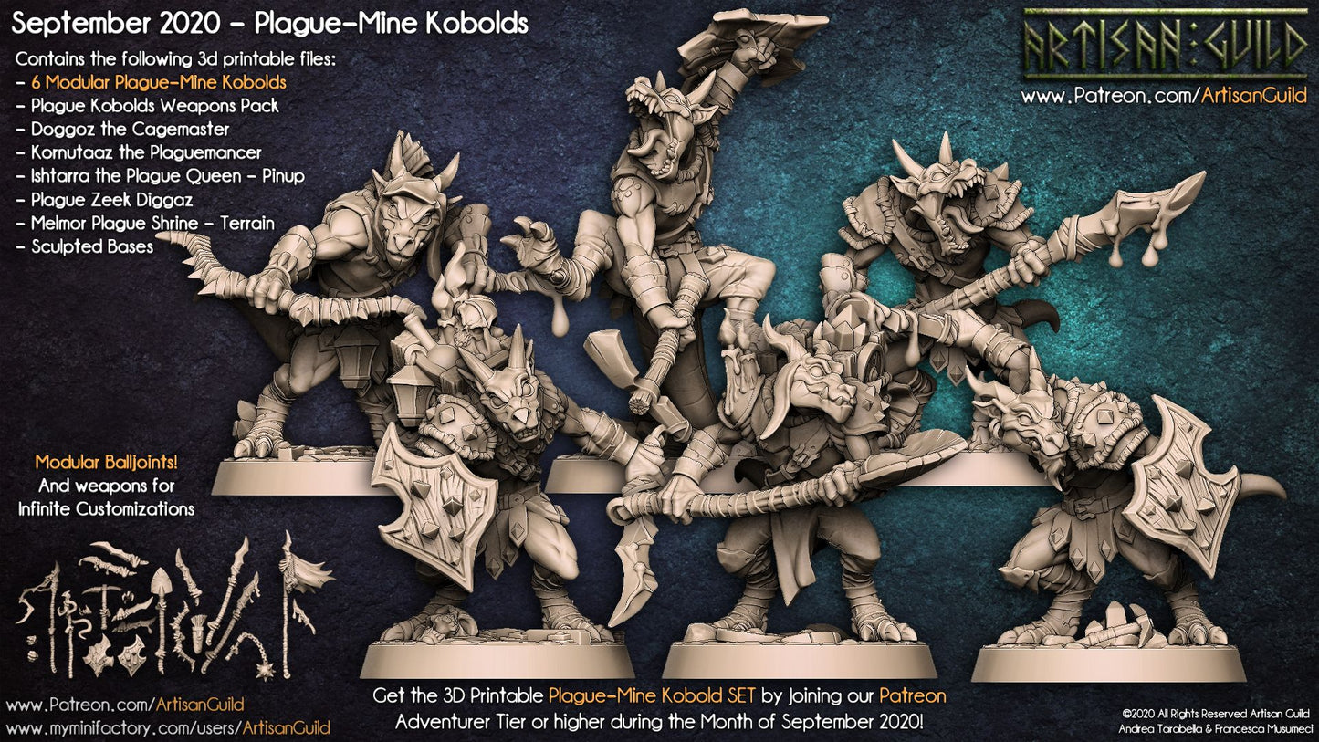 Plague-Mine Kobolds (6 Models)