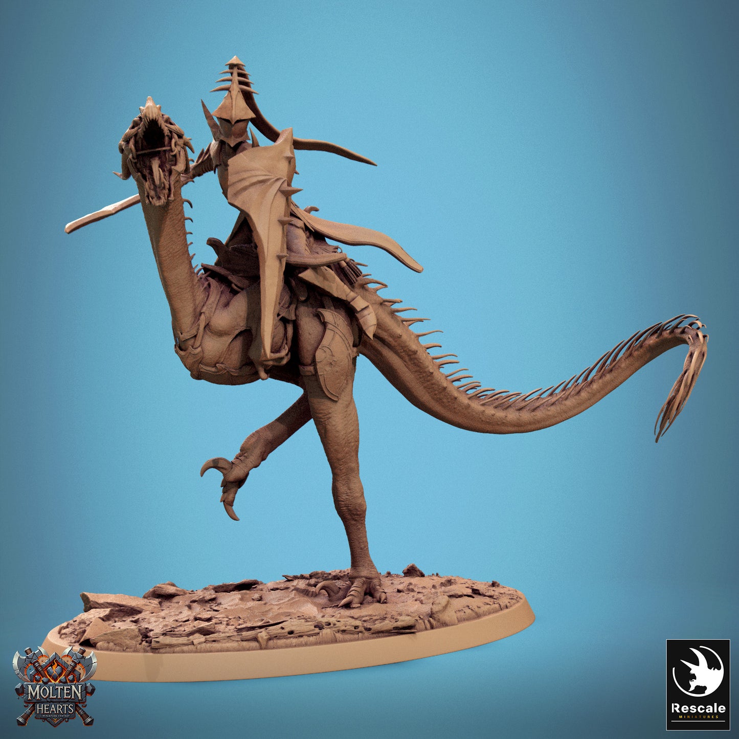 Velocisaurus Rider (5 Models)