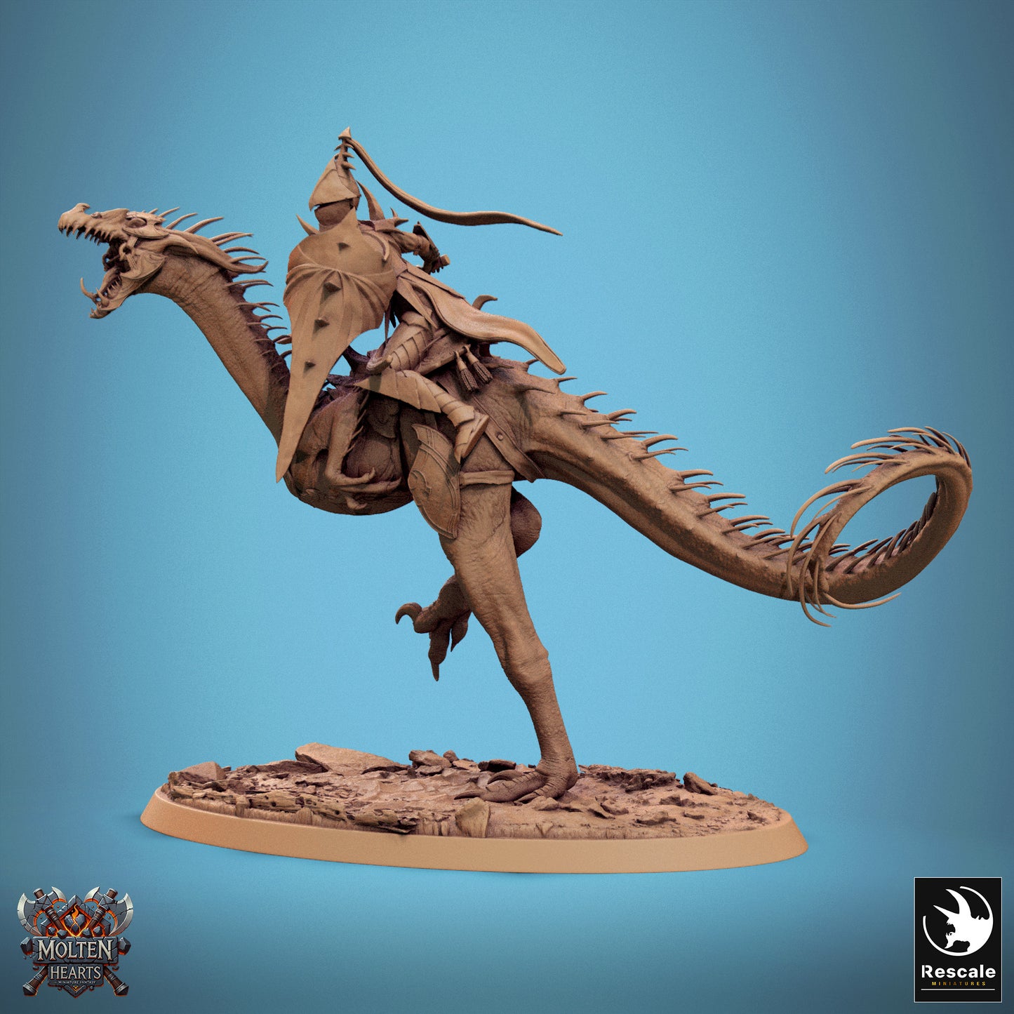 Velocisaurus Rider (5 Models)