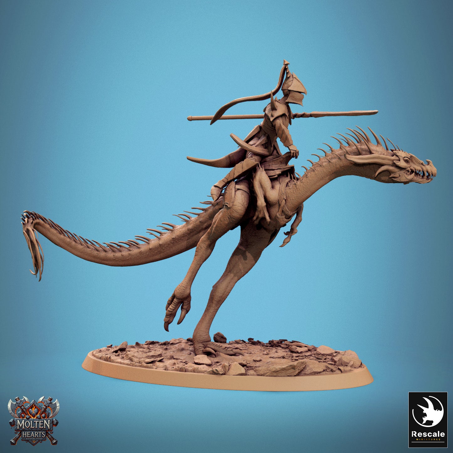 Velocisaurus Rider (5 Models)
