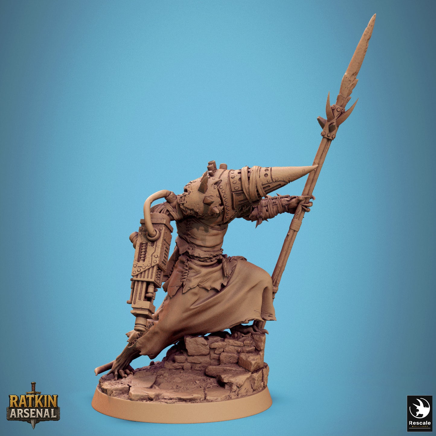 RatFolk Mutilated Mask (8 Models)