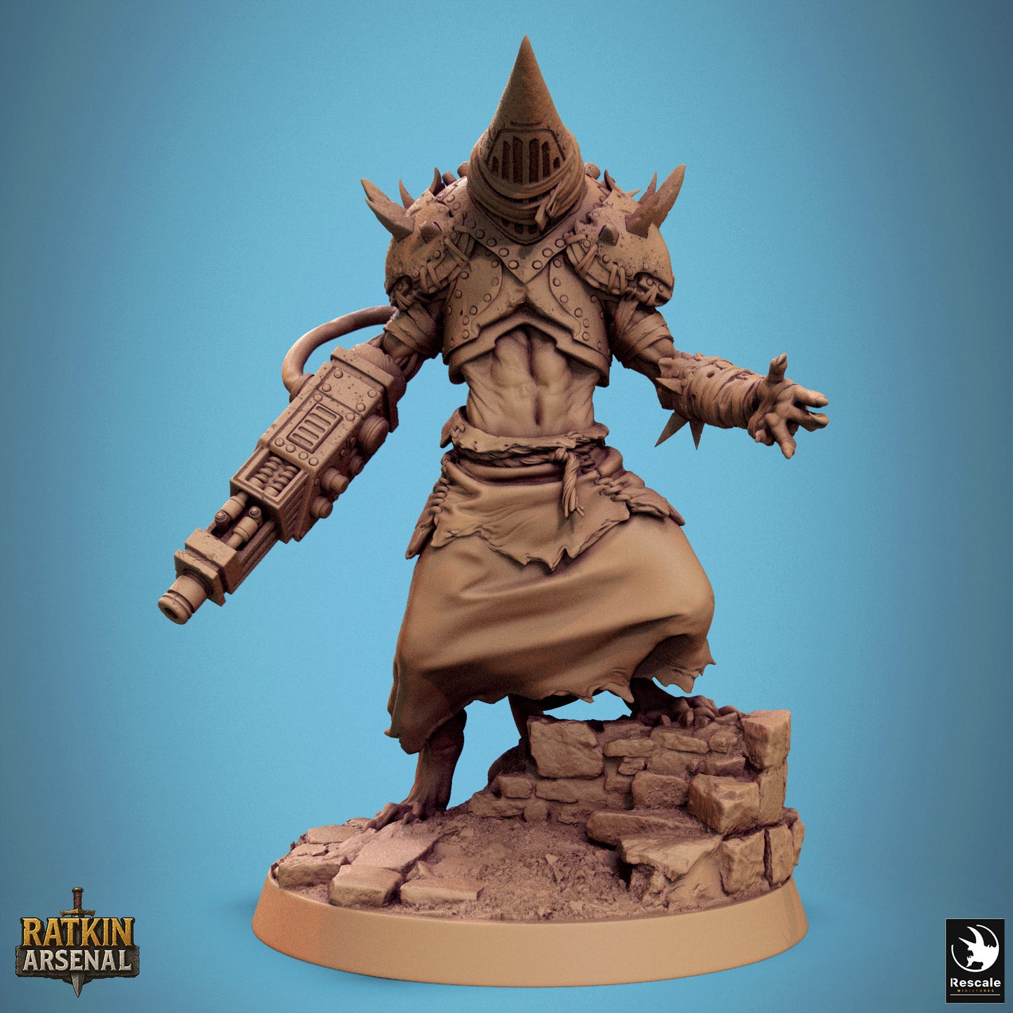RatFolk Mutilated Mask (8 Models)