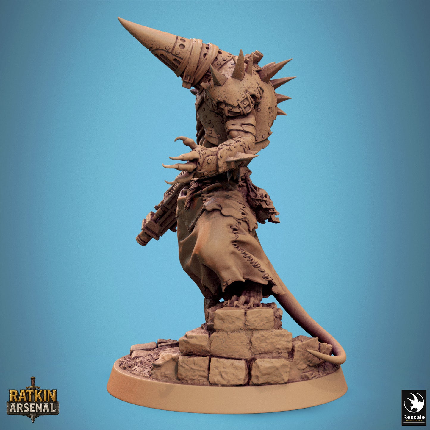 RatFolk Mutilated Mask (8 Models)