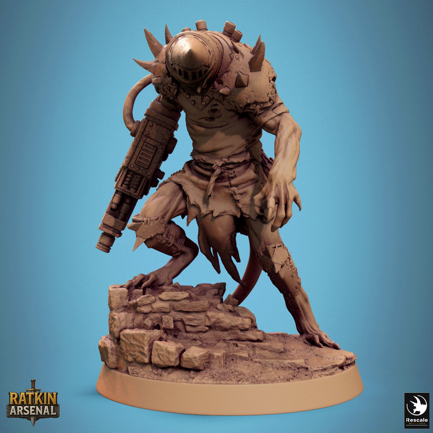RatFolk Mutilated Mask (8 Models)