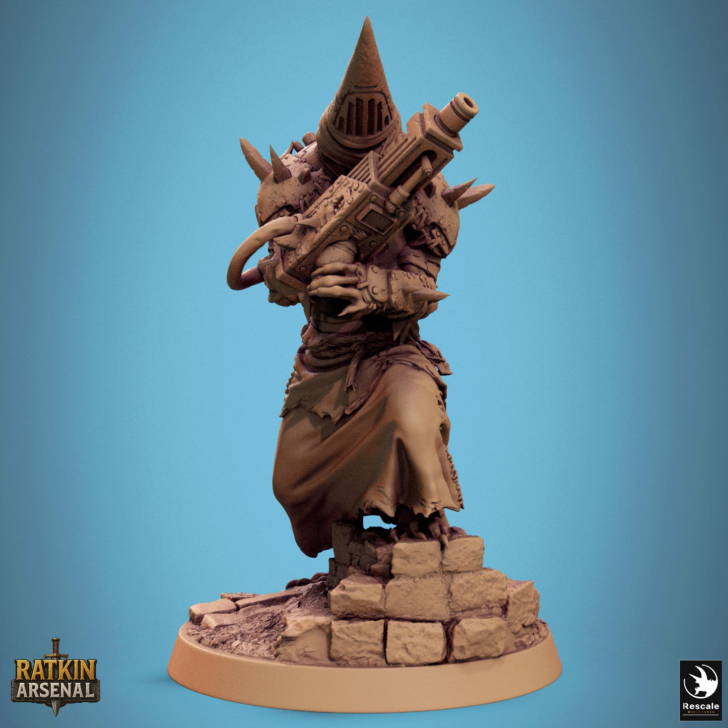 RatFolk Mutilated Mask (8 Models)