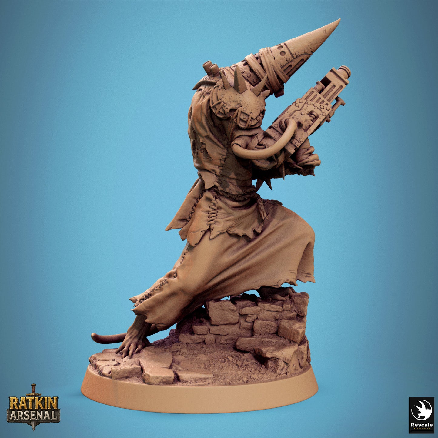 RatFolk Mutilated Mask (8 Models)