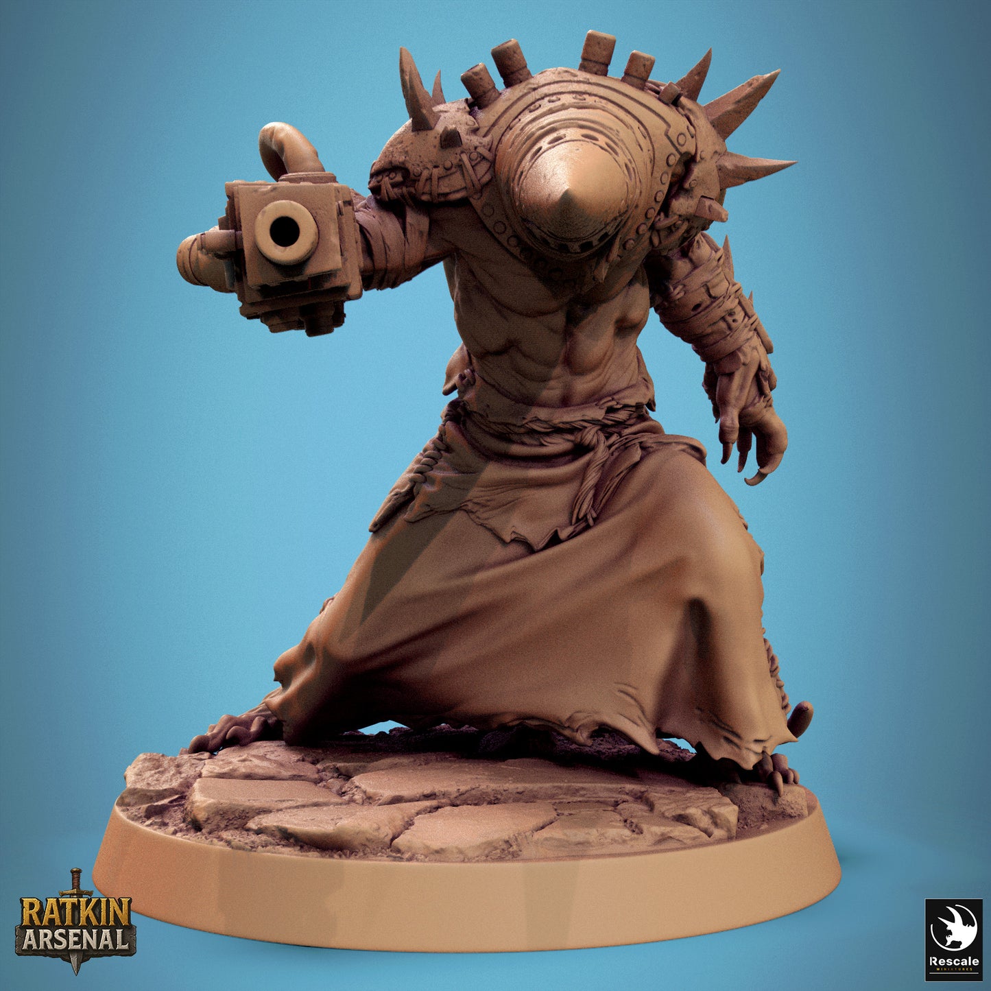 RatFolk Mutilated Mask (8 Models)