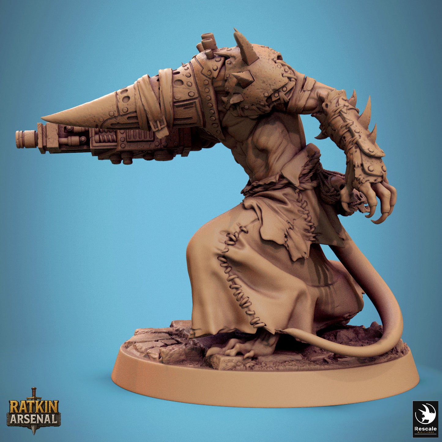 RatFolk Mutilated Mask (8 Models)