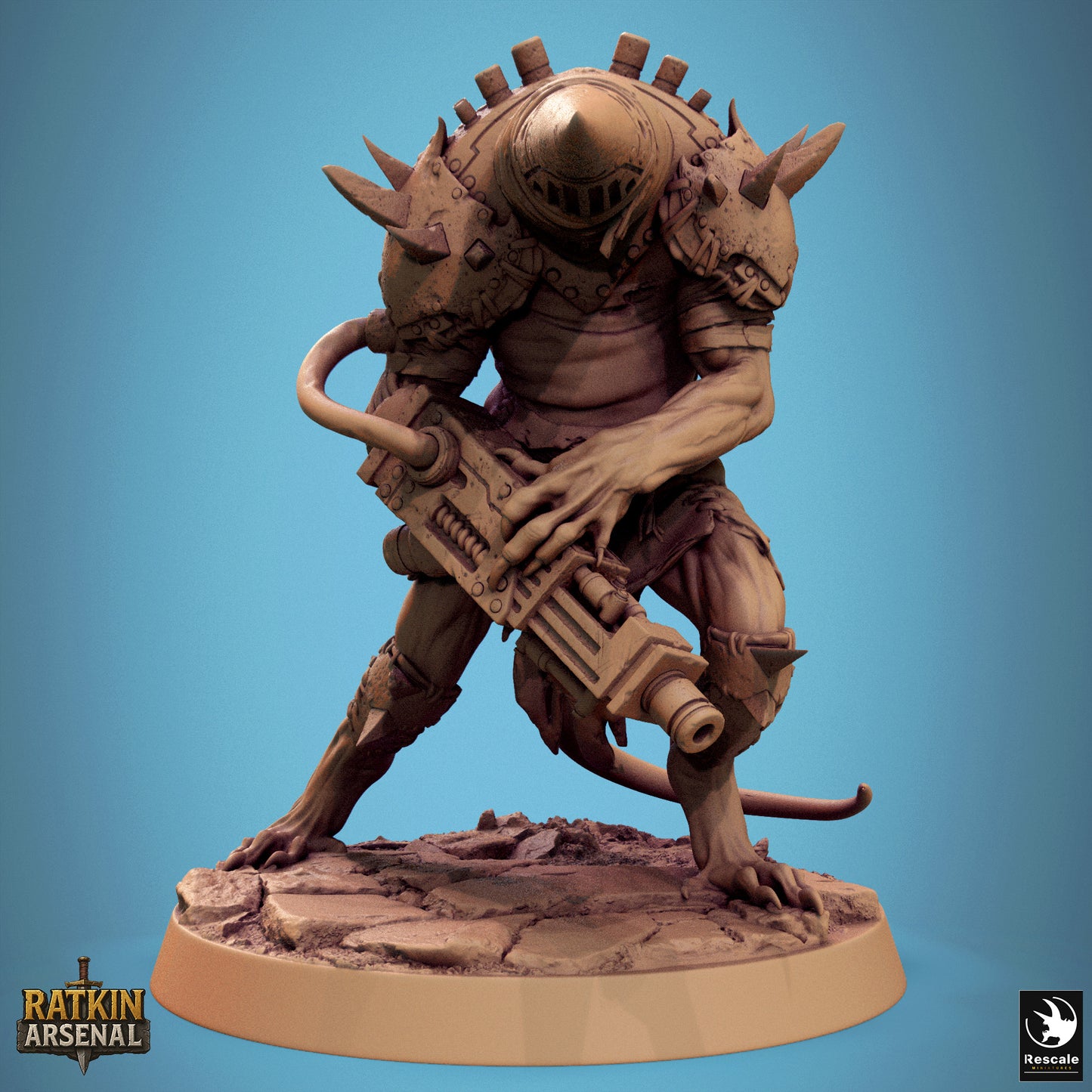 RatFolk Mutilated Mask (8 Models)