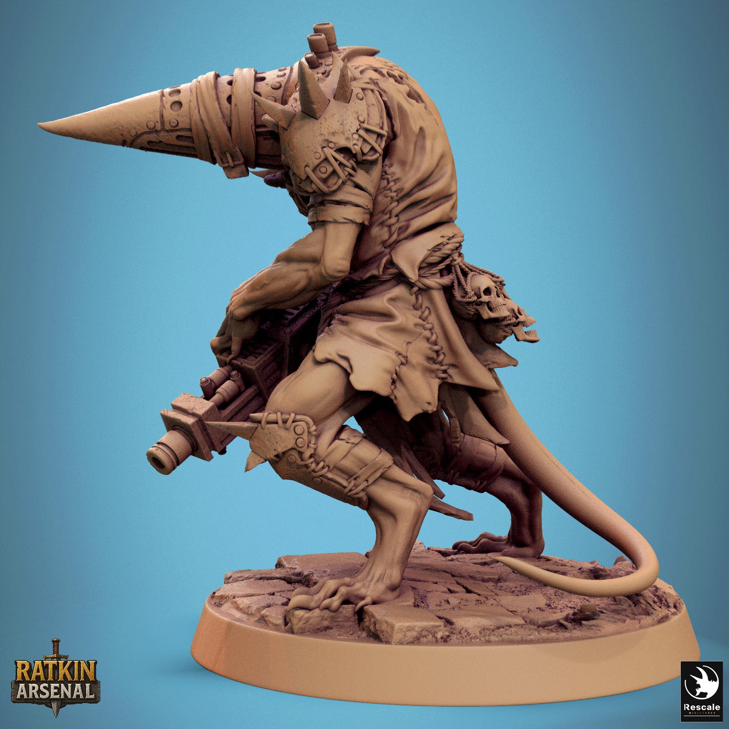 RatFolk Mutilated Mask (8 Models)
