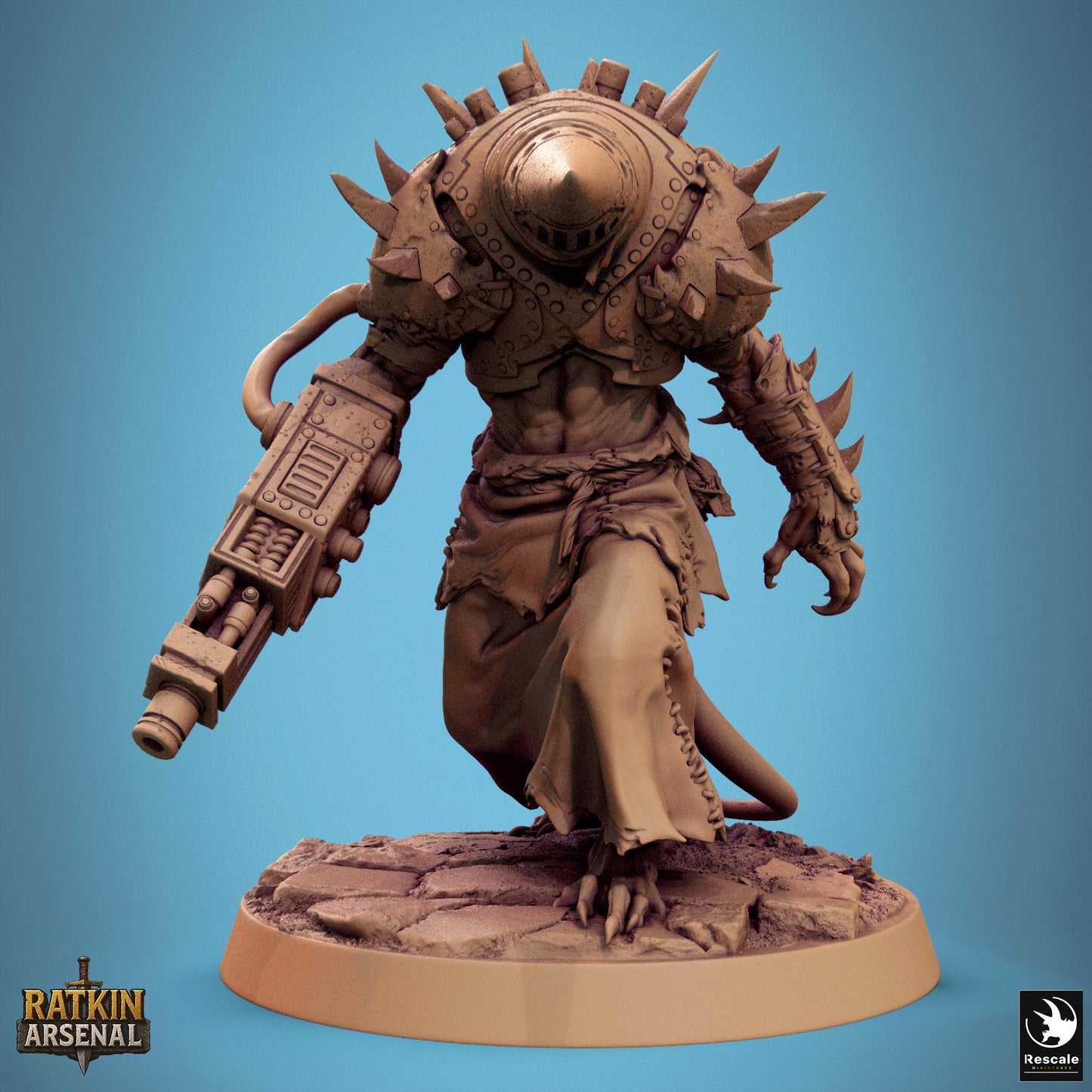 RatFolk Mutilated Mask (8 Models)