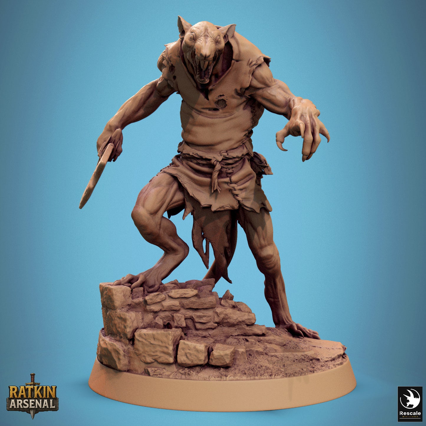 RatFolk Soldier (21 Models)