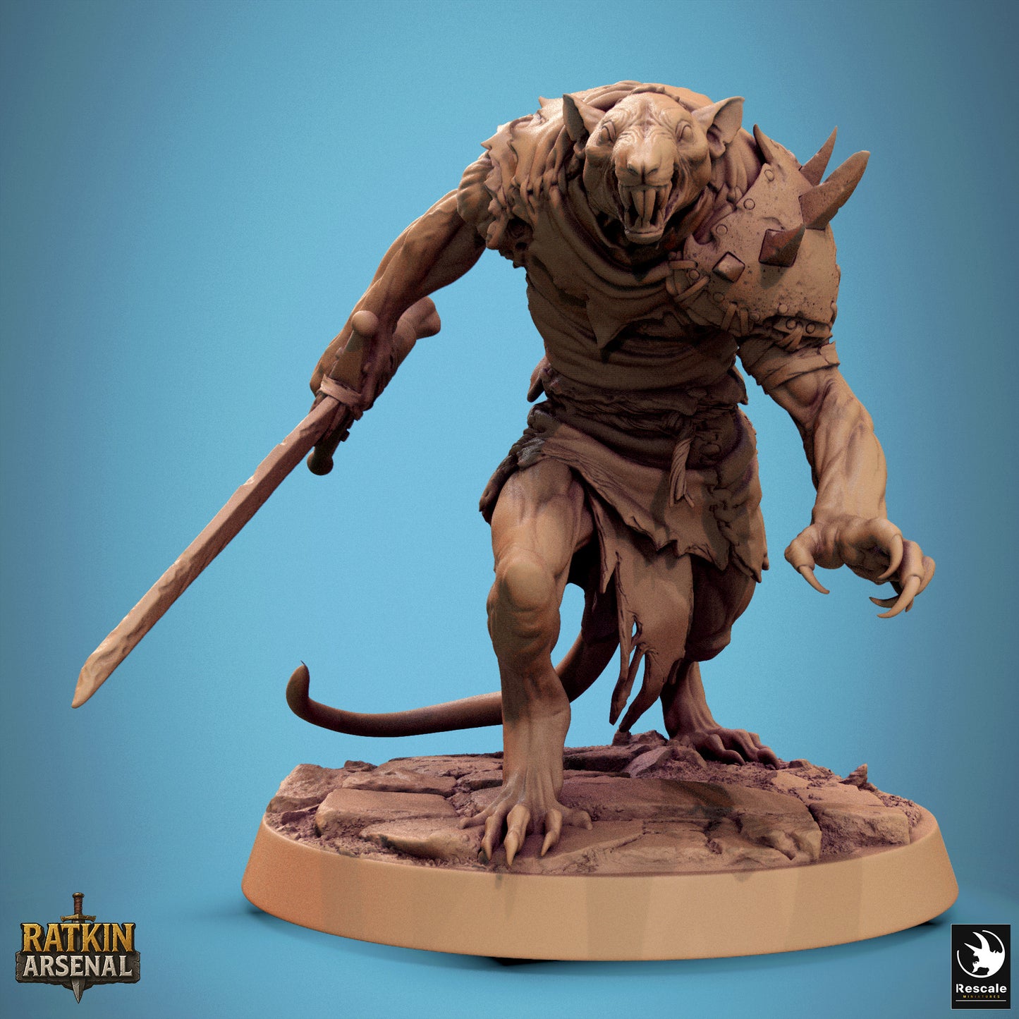 RatFolk Soldier (21 Models)